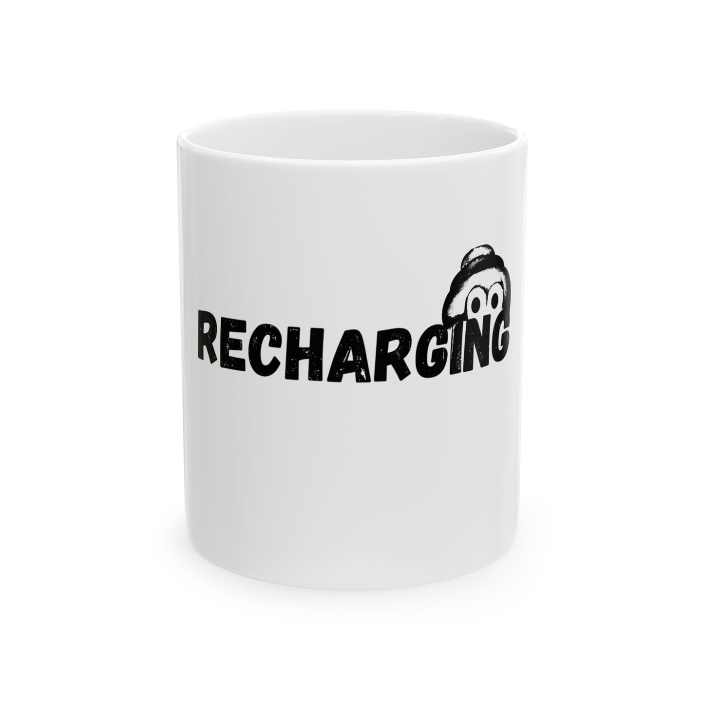 Recharge Your Days Ceramic Coffee Mug