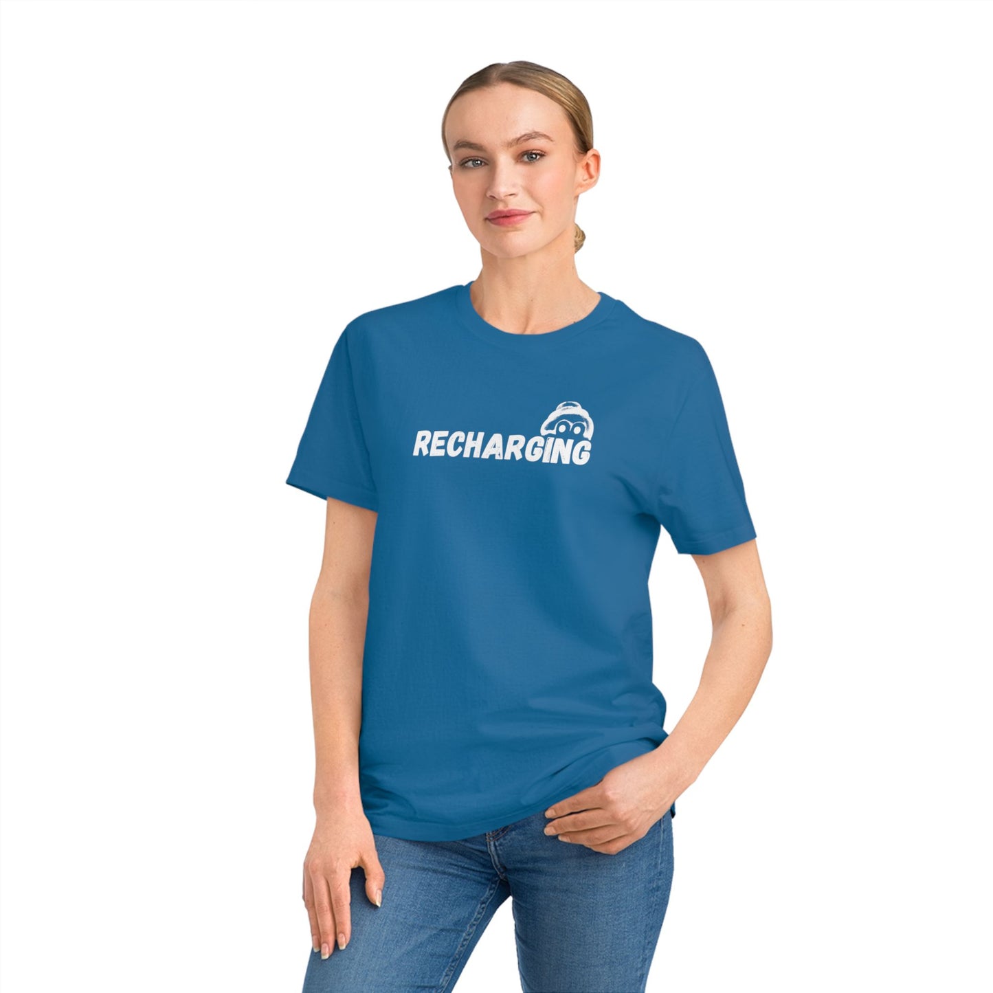 Eco-Friendly - Recharging Stylish Unisex Rocker T-Shirt