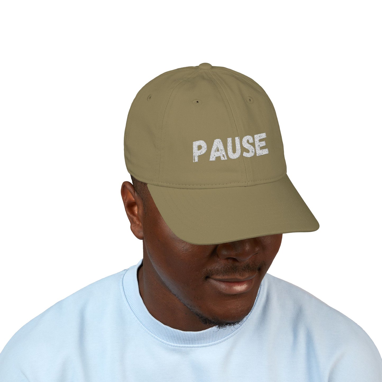 Organic Embroidered Baseball Cap
