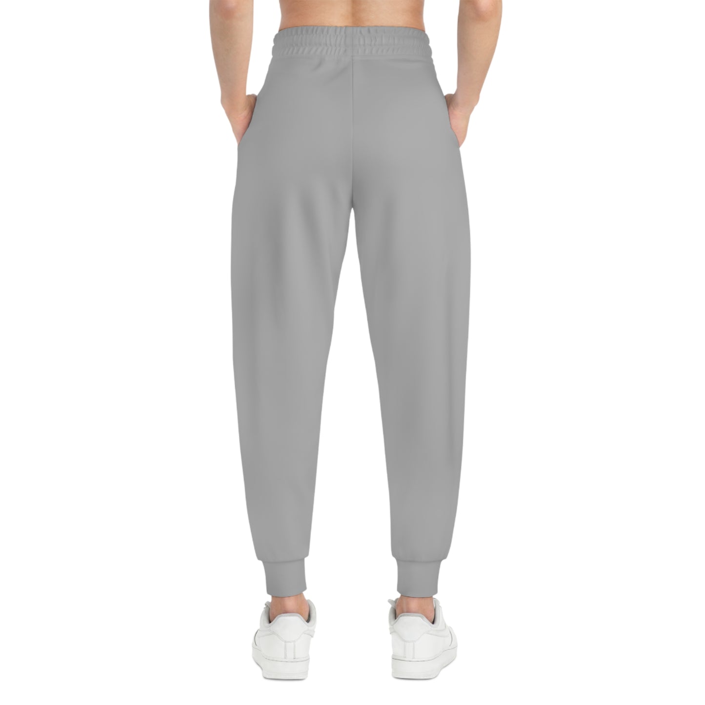 Athletic Joggers with 'Me Time' Design