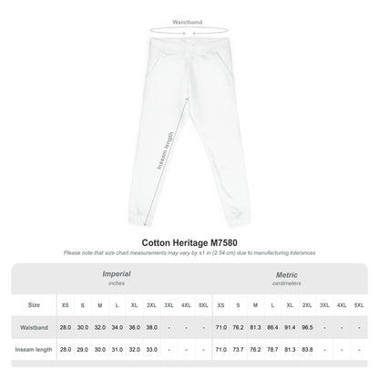 Embroidered Unisex Fleece Sweatpants