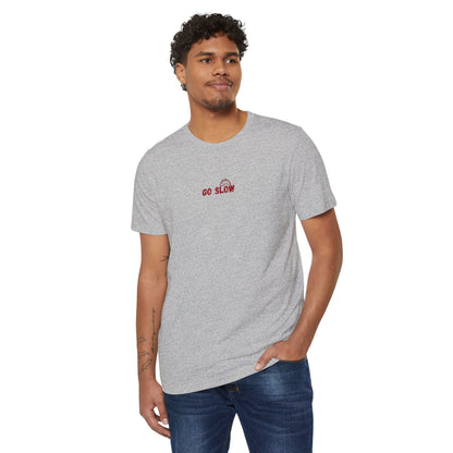 Eco-Friendly - Go Slow Unisex Rocker T-Shirt