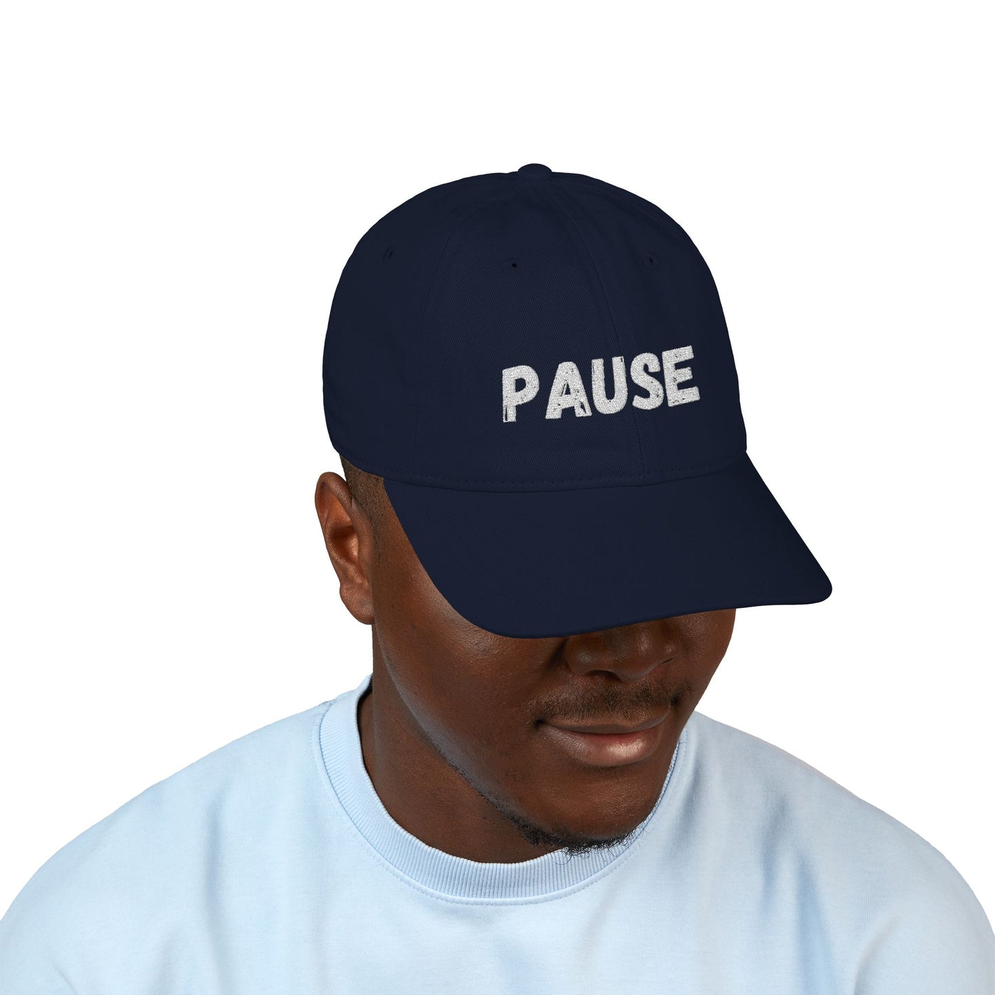 Organic Embroidered Baseball Cap