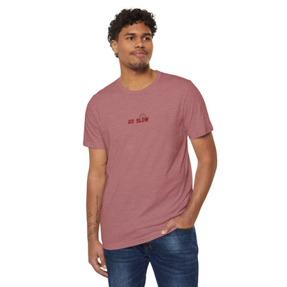 Eco-Friendly - Go Slow Unisex Rocker T-Shirt