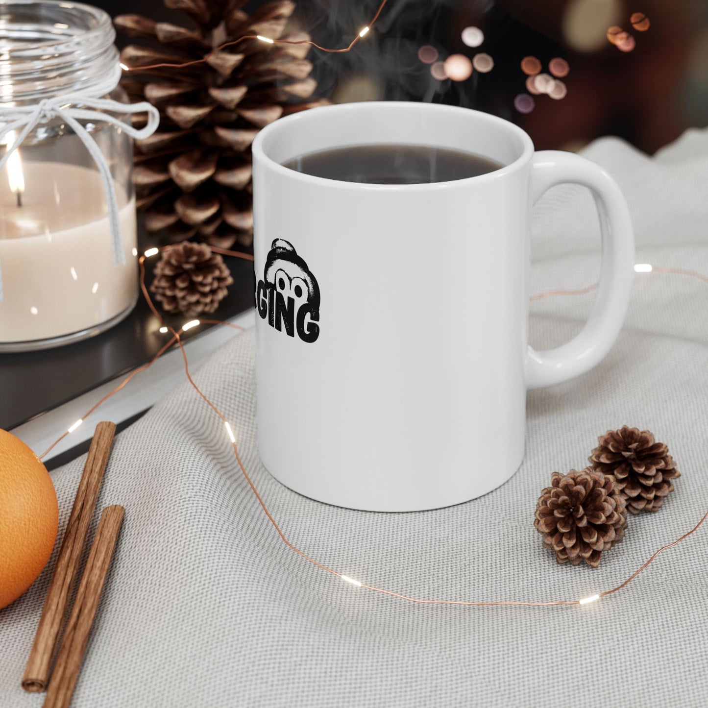Recharge Your Days Ceramic Coffee Mug