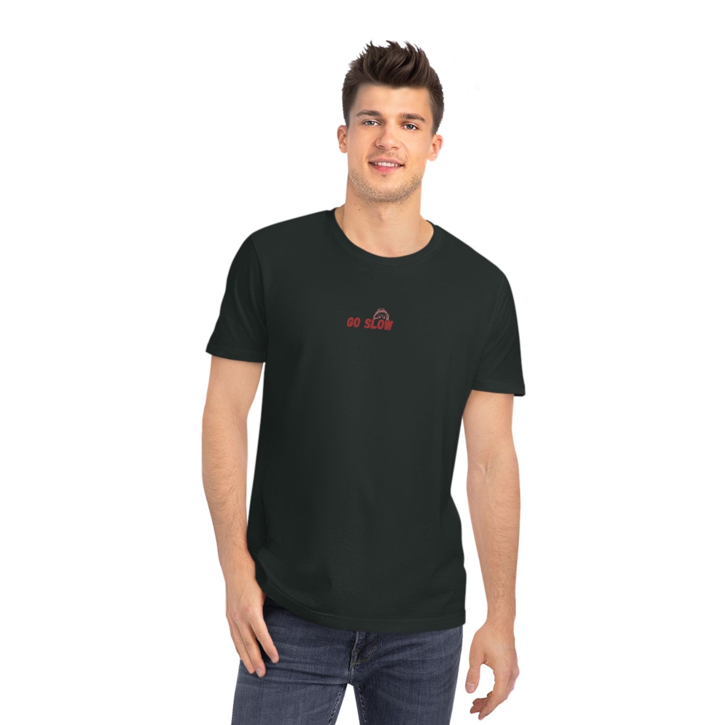 Eco-Friendly - Go Slow Unisex Rocker T-Shirt