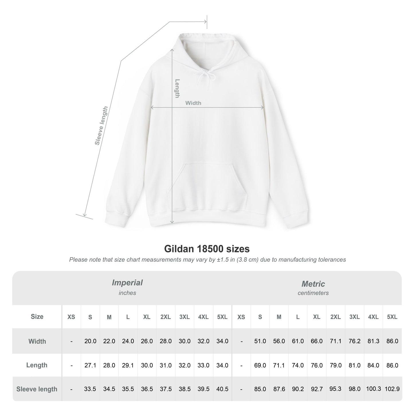 Embroidered Unisex Heavy Blend™ Hooded Sweatshirt
