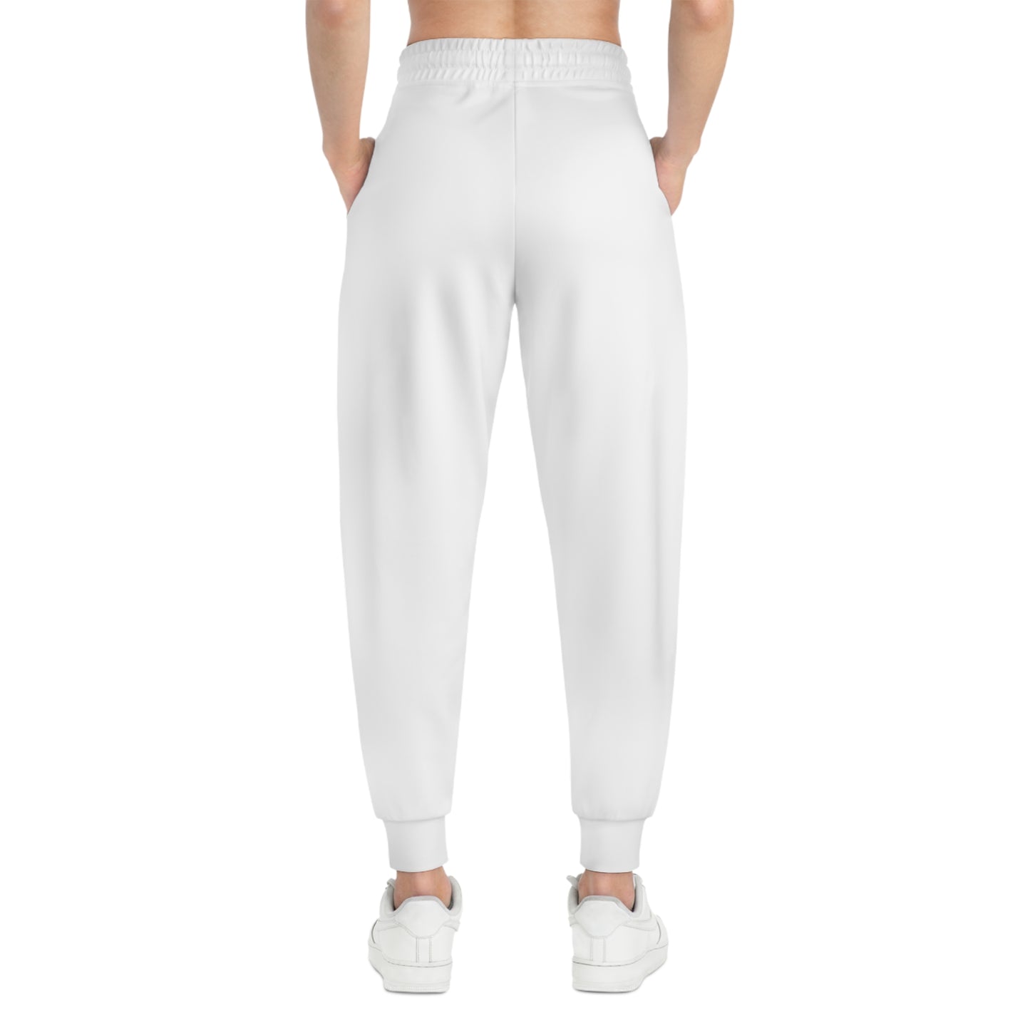 Athletic Joggers with 'Staying In' Design