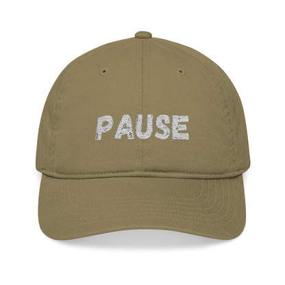 Organic Embroidered Baseball Cap